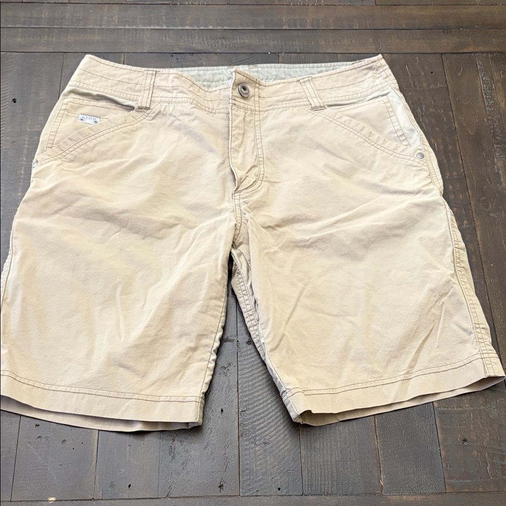 Men's Casual Stretch Chino Shorts in Beige Kuhl